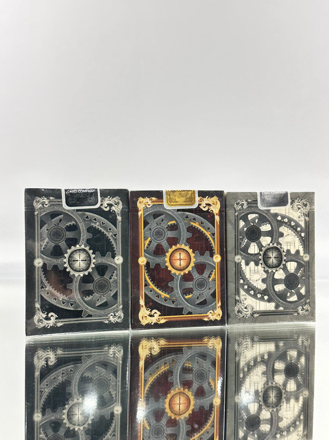 Bicycle Actuators Playing Cards Set (Numbered): White Edition, Signed Artist Edition, Black Edition