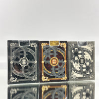 Bicycle Actuators Playing Cards Set (Numbered): White Edition, Signed Artist Edition, Black Edition