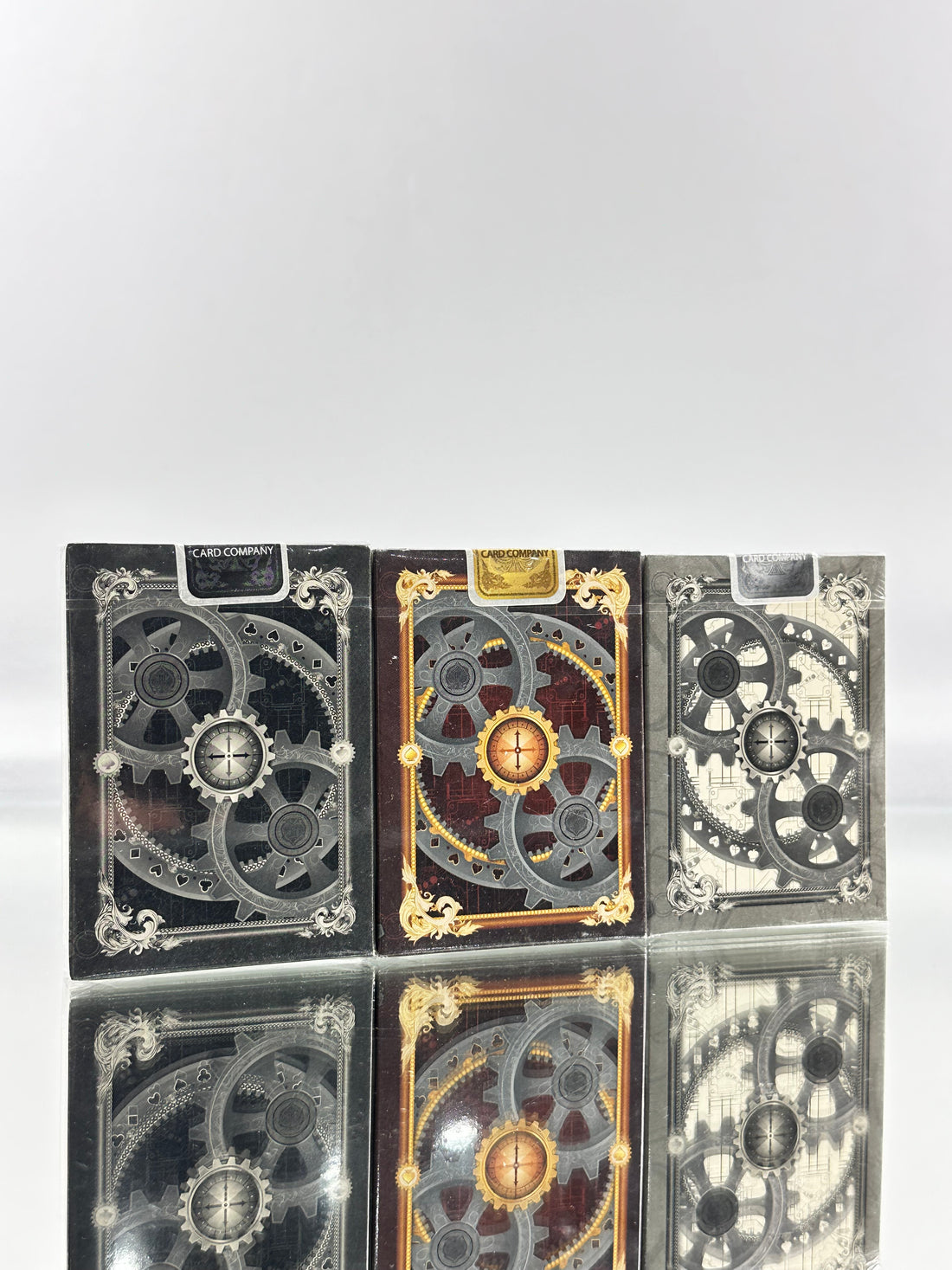 Bicycle Actuators Playing Cards Set (Numbered): White Edition, Artist Edition, Black Edition