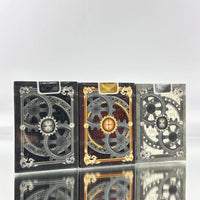Bicycle Actuators Playing Cards Set (Numbered): White Edition, Artist Edition, Black Edition
