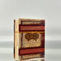 Kings Wild Project The Iliad Gilded Playing Cards Book Box