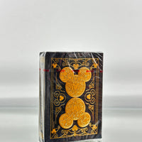 Bicycle Disney Mickey Mouse inspired Black and Gold Playing Cards