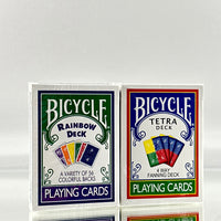 Bicycle Tetra And Rainbow Playing Cards Set