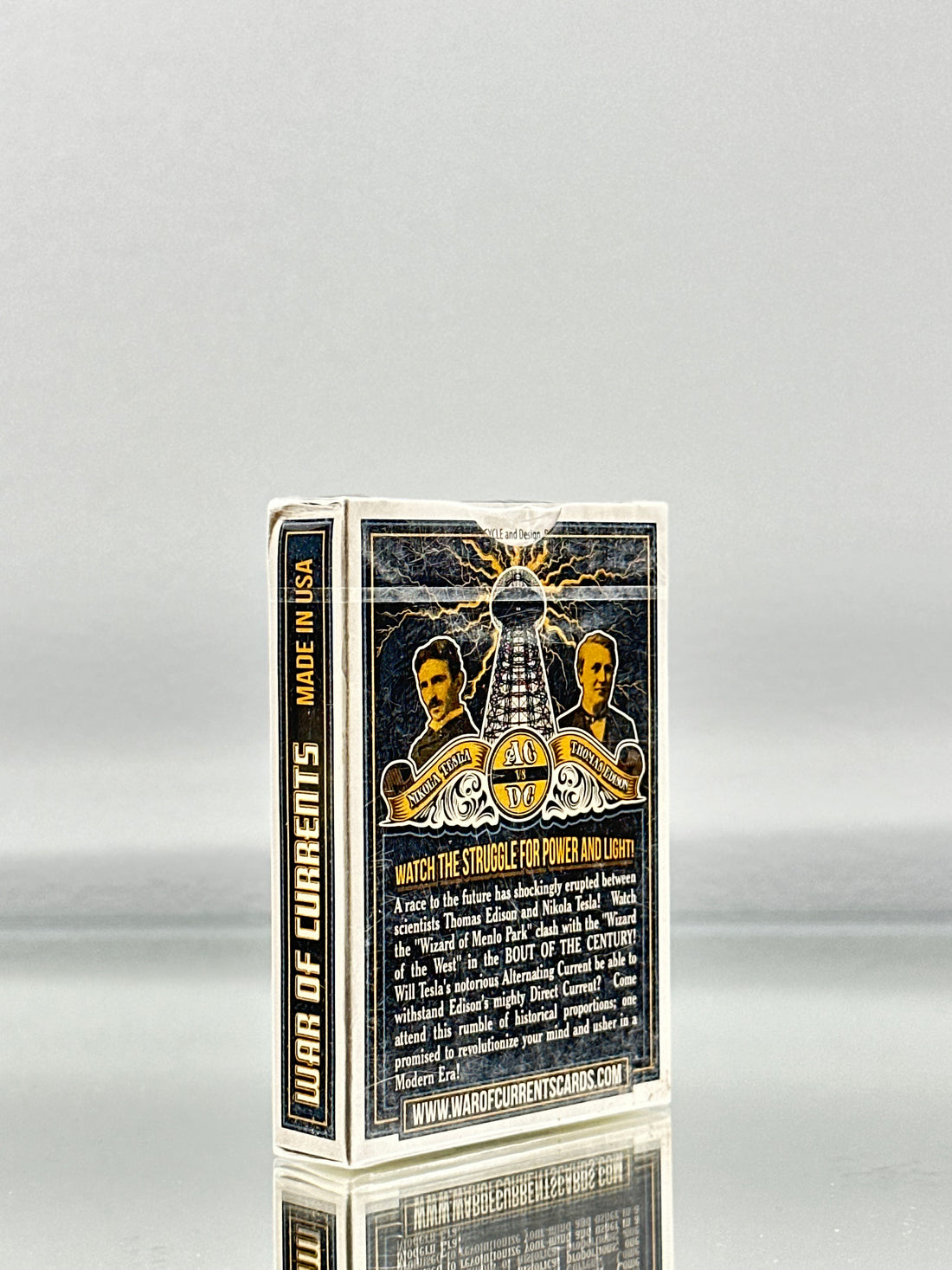 Bicycle War of Currents Playing Cards