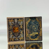 RAVENS OF ODIN - Norse Runes Playing Cards & Wisdom Mottos("MIDGARD" Collector Box)