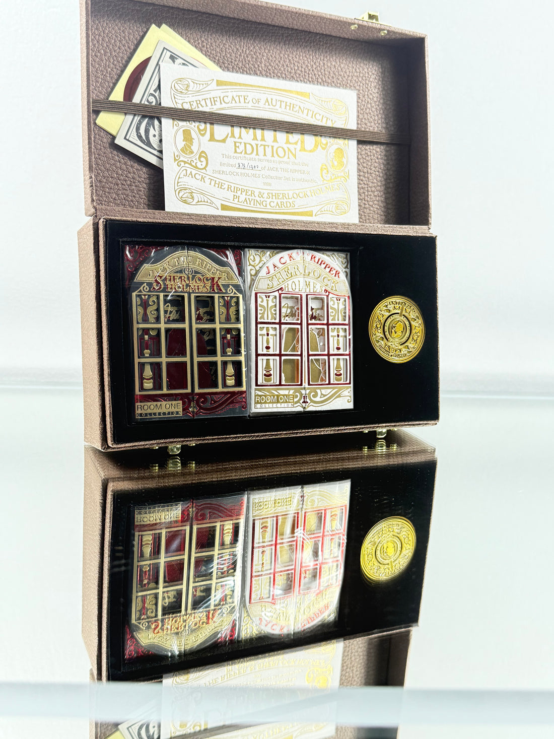 Jack the Ripper & Sherlock Holmes 4 Deck Collector&