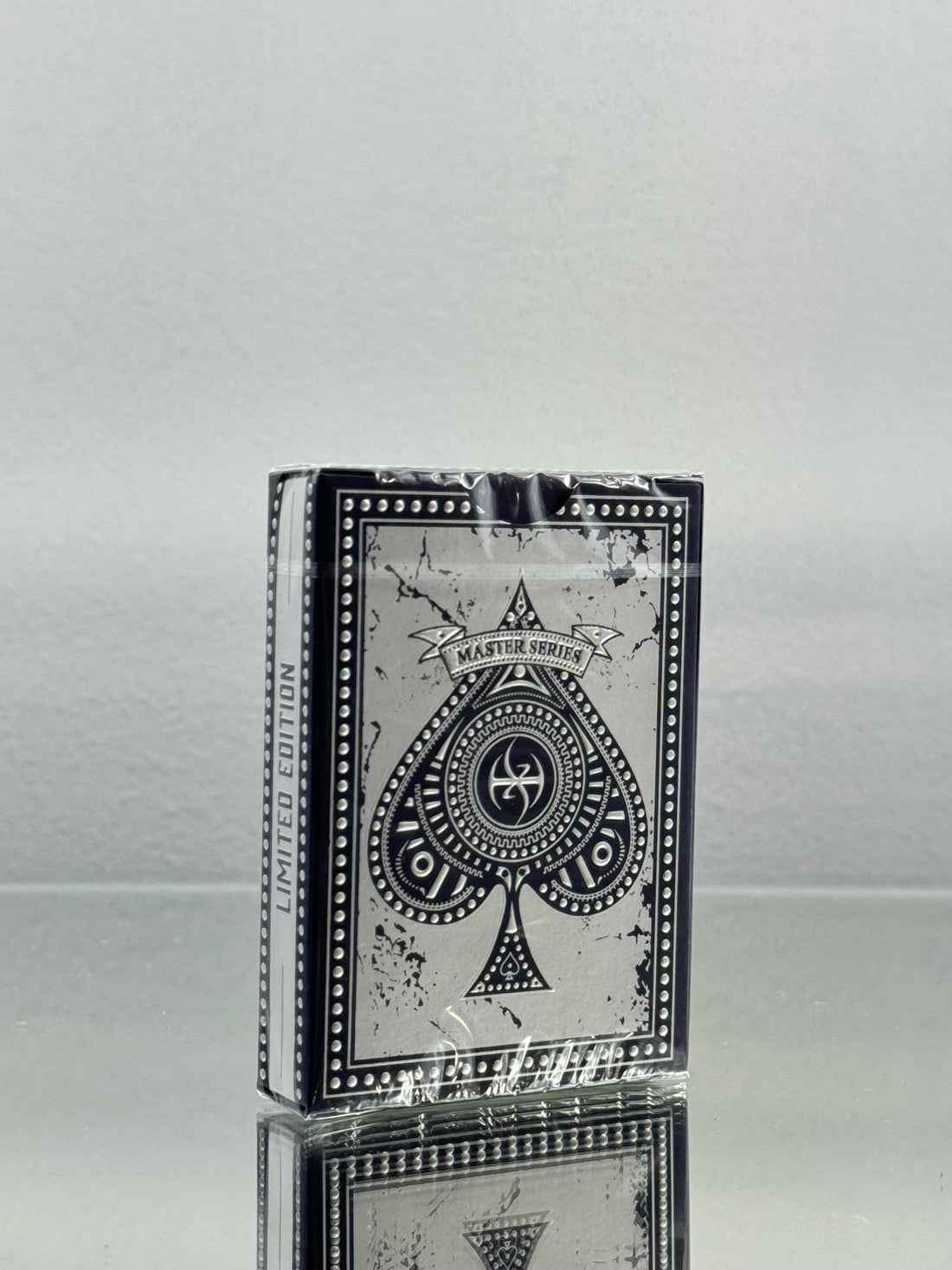 Lordz Twin Dragons Silver Foil Playing Cards USPCC
