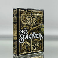 The Keys of Solomon: Golden Grimoire Playing Cards by Riffle Shuffle