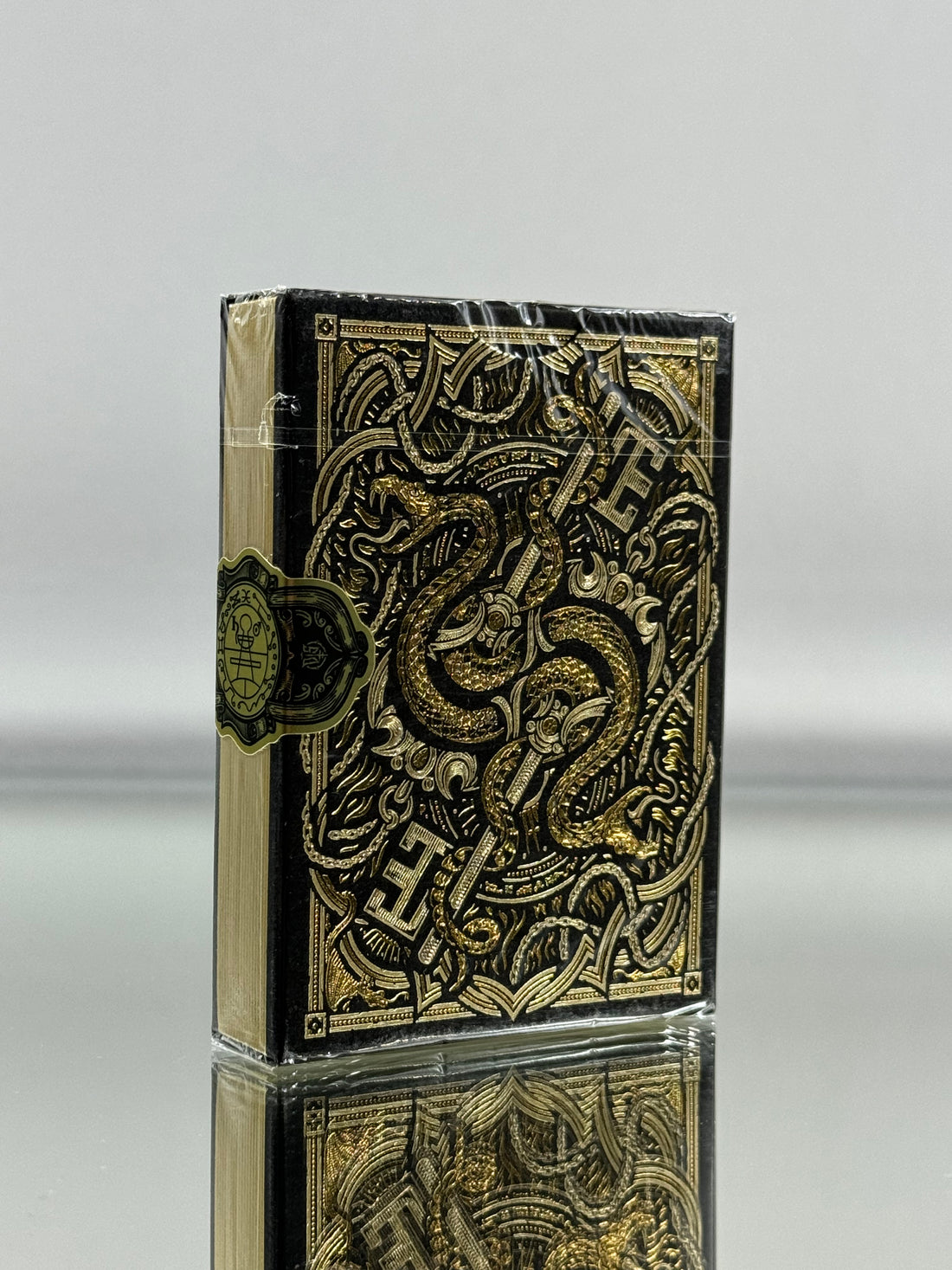 The Keys of Solomon: Golden Grimoire Playing Cards by Riffle Shuffle