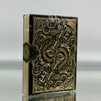 The Keys of Solomon: Golden Grimoire Playing Cards by Riffle Shuffle