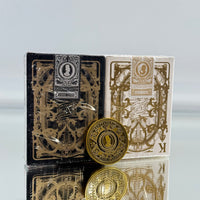 Jack the Ripper & Sherlock Holmes Checkmate And Castling Edition Playing Cards Set (Coin Included)