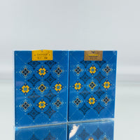 Scented Hammam And Blue Gilded Playing Cards Set