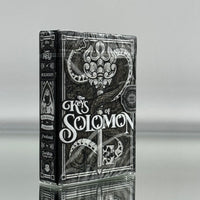 The Keys of Solomon: Silver Spirituum Playing Cards by Riffle Shuffle