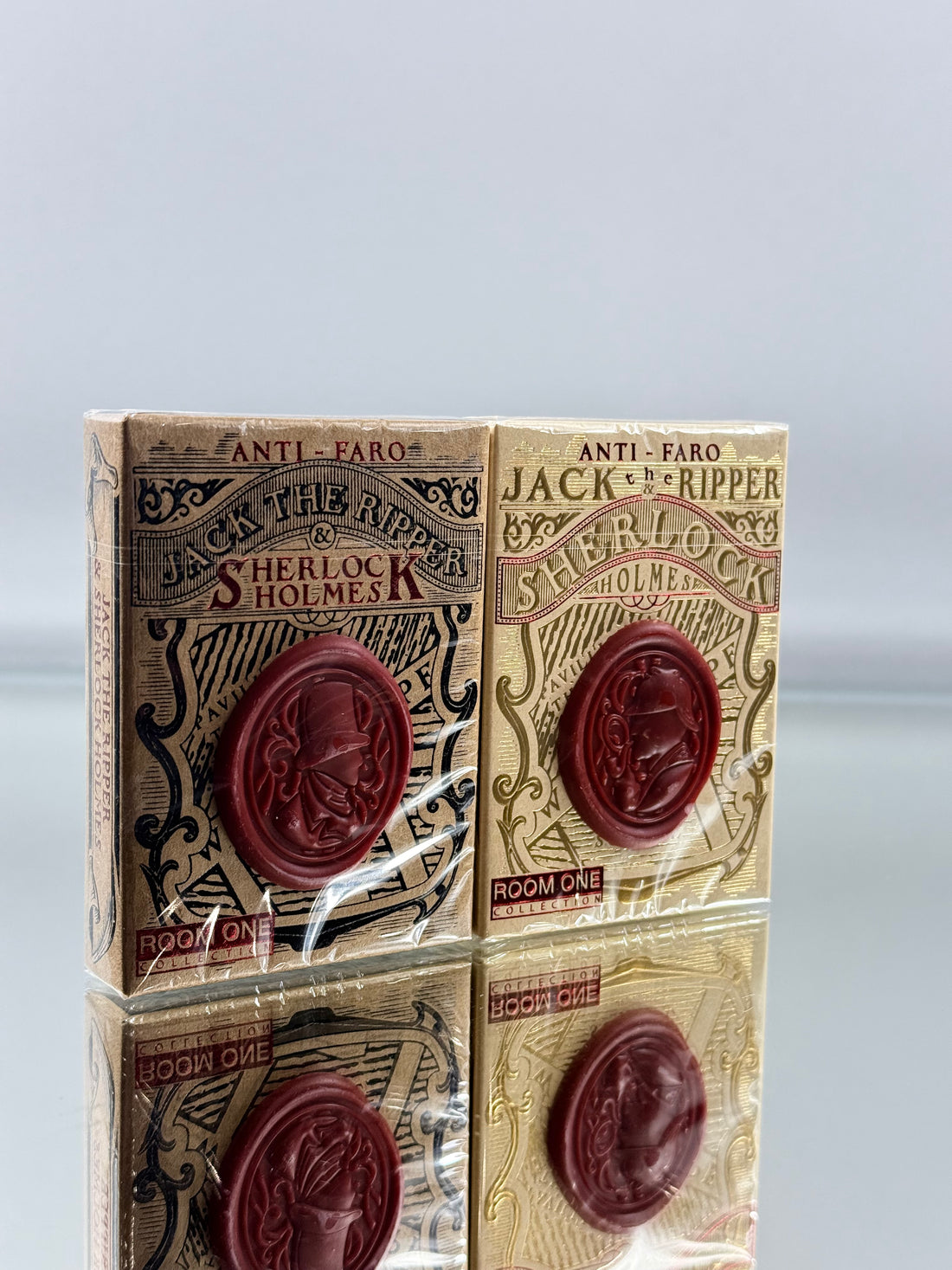Jack the Ripper & Sherlock Holmes Stalemate And Skewer Edition Playing Cards Set
