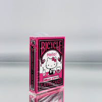 Bicycle Hello Kitty Black and Pink Playing Cards