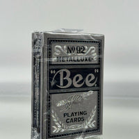 "Bee" Metalluxe Gold And Silver Playing Cards