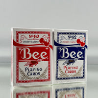 "Bee" Cherry Casino Playing Cards Set (Red, Blue)