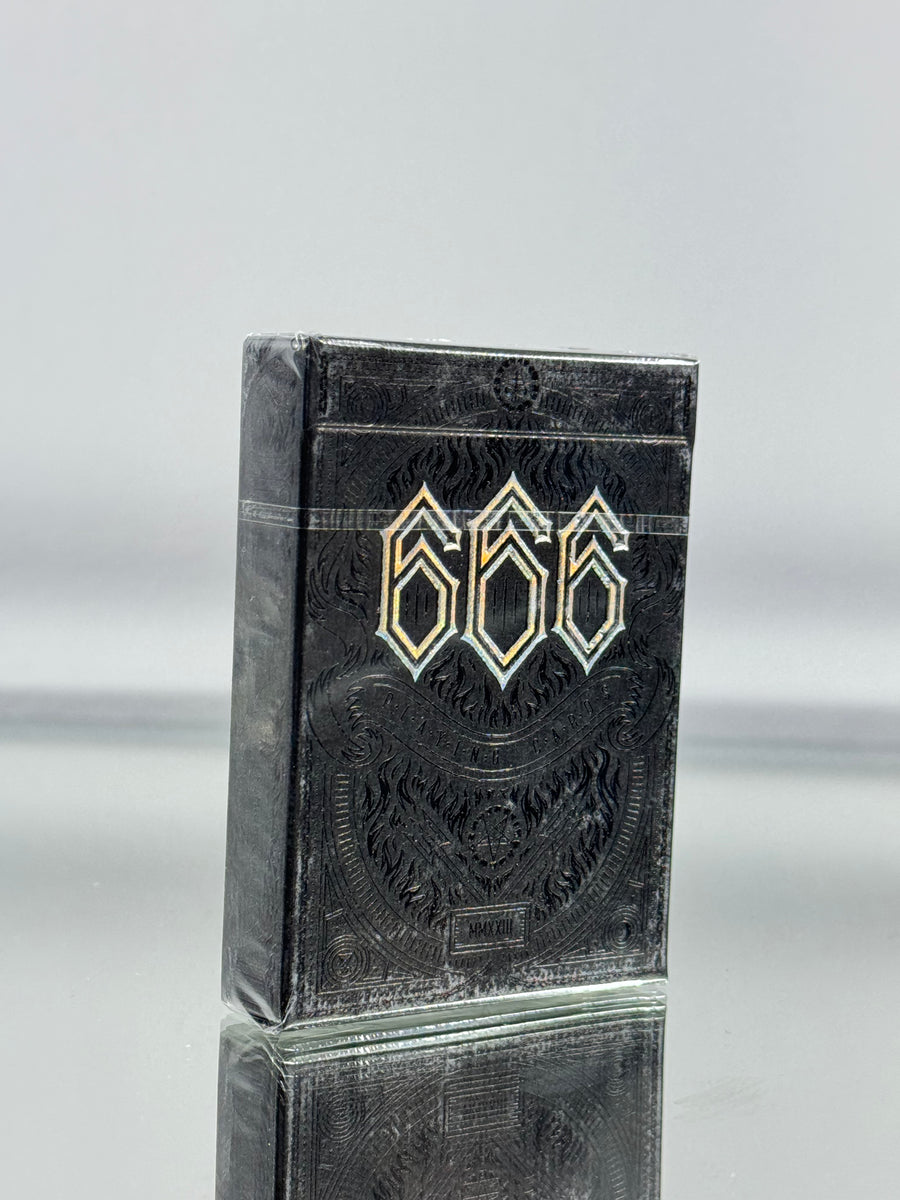 666 Holographite Playing Cards