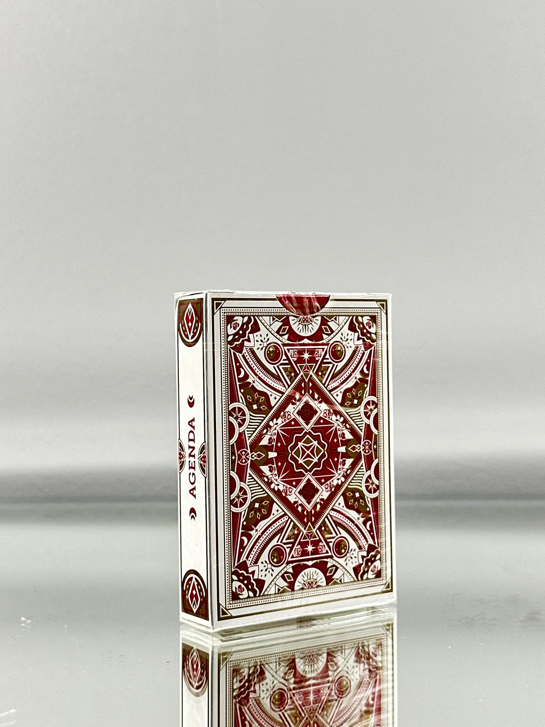 Bicycle Agenda Red Playing Cards