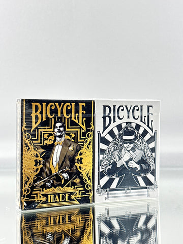 Bicycle Made Gold And Silver Playing Cards Set