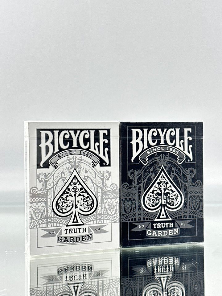 Bicycle Truth Garden No. 3 And No. 4 (white) Playing Cards Set
