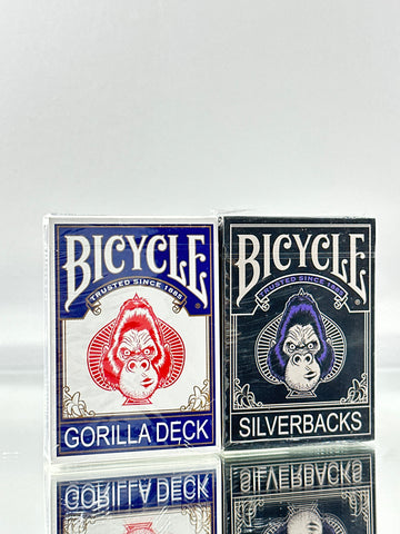Bicycle Gorilla And Gorilla Silverbacks Playing Cards Set