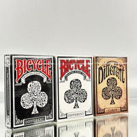 Bicycle Different Black, White And Unbranded Playing Cards Set