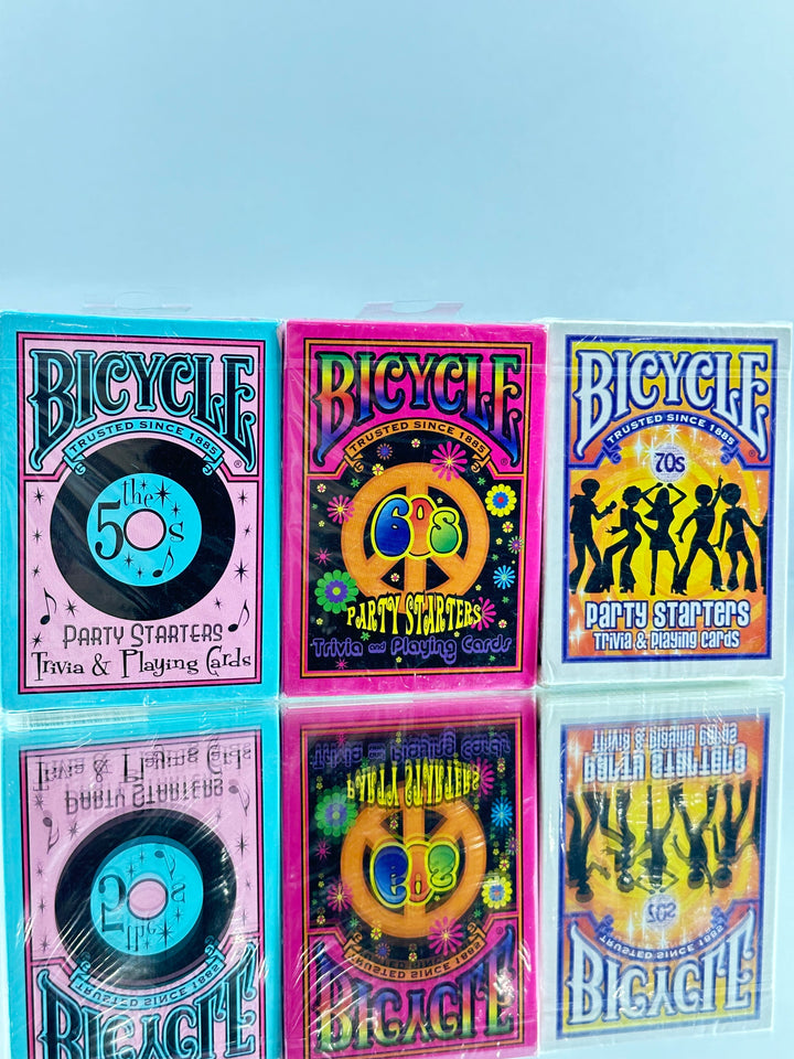 Bicycle Party Starters 50s, 60s, 70s Playing Cards Set