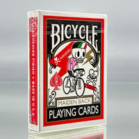 Bicycle Tokidoki Red Maiden Back Skull Playing Cards Deck