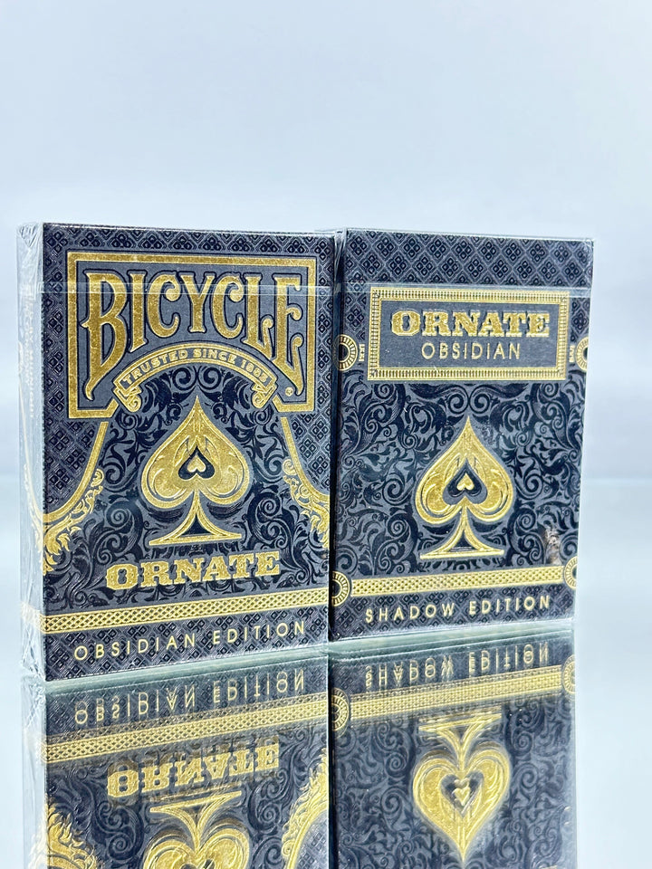 Bicycle And Unbranded Ornate (Obsidian edition) Playing Cards