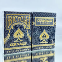 Bicycle And Unbranded Ornate (Obsidian edition) Playing Cards