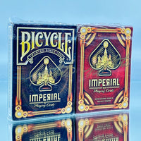 Bicycle Imperial Black And Imperial Unbranded Red Playing Cards Set