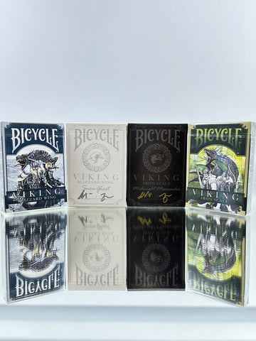 Bicycle Viking Playind Cards Complete Set (Signed)