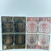 Bicycle Gentleman White And Black Playing Cards Set ( Standard And Gilded)