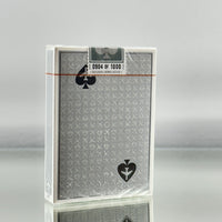 Jetsetter Jetway Silver Limited Back Playing Cards EPCC