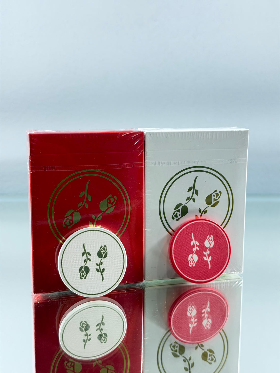 Red Roses Premium Gold Foil And Black Roses White Gold Foil Edition Set