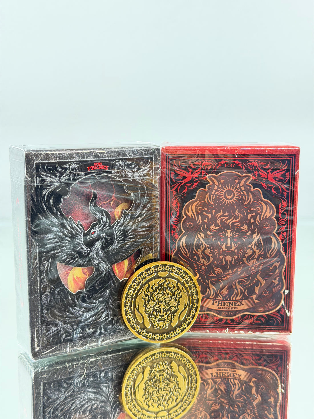 Phenex Reborn Rebirth And Ashes Heat-sensitive Playing Cards (Coin Included)