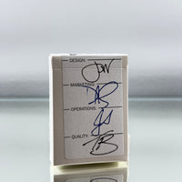 USPCC Red Foil Prototype Playing Cards (Signed)