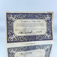 USPCC Blue Foil Prototype Playing Cards (Signed)