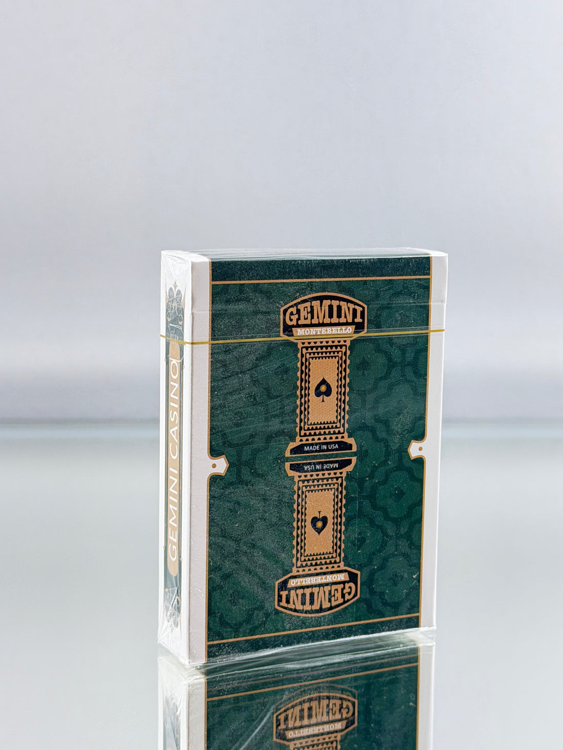 Gemini Casino Phthalo Green Playing Cards