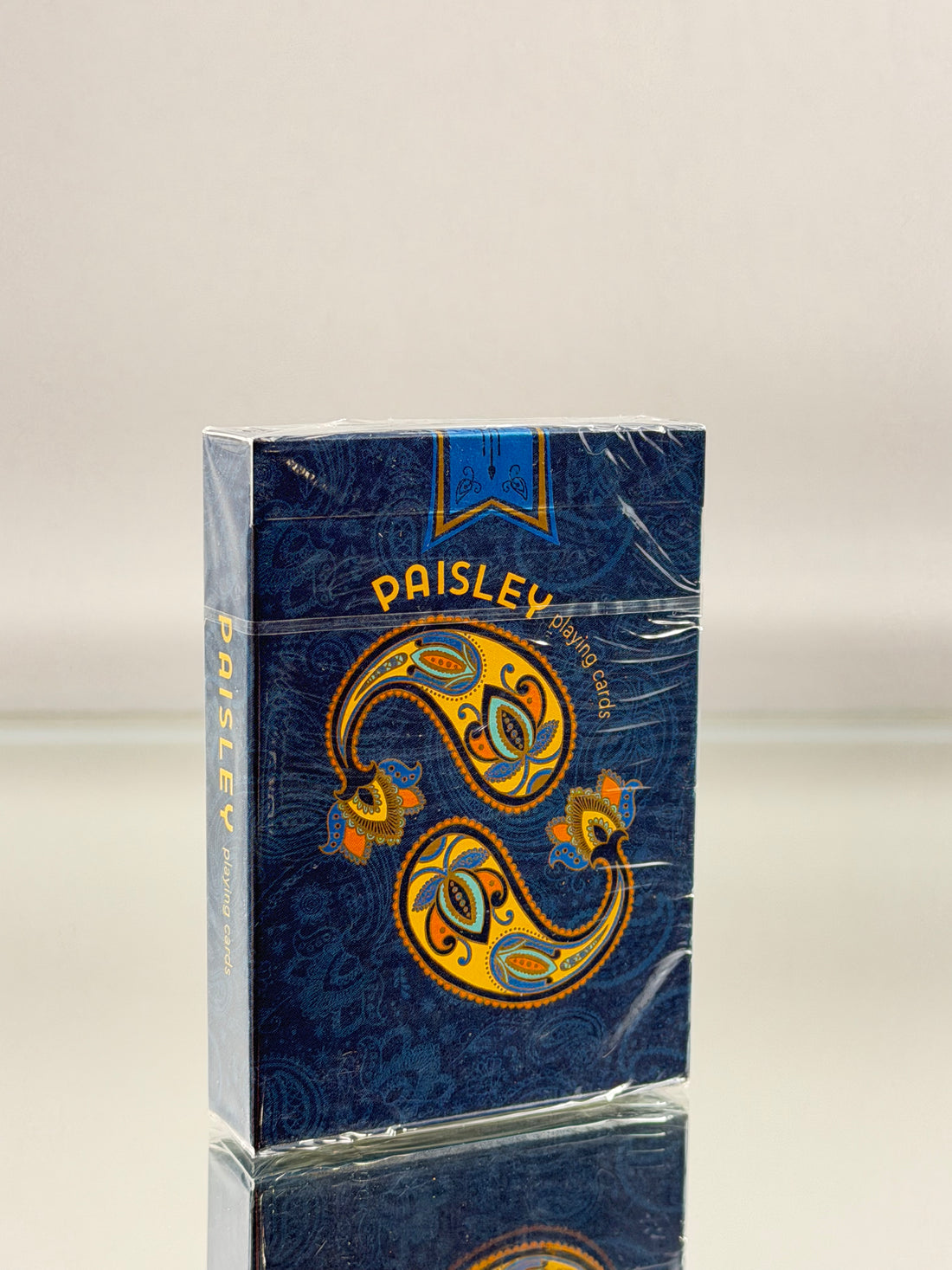 Paisley Blue Playing Cards