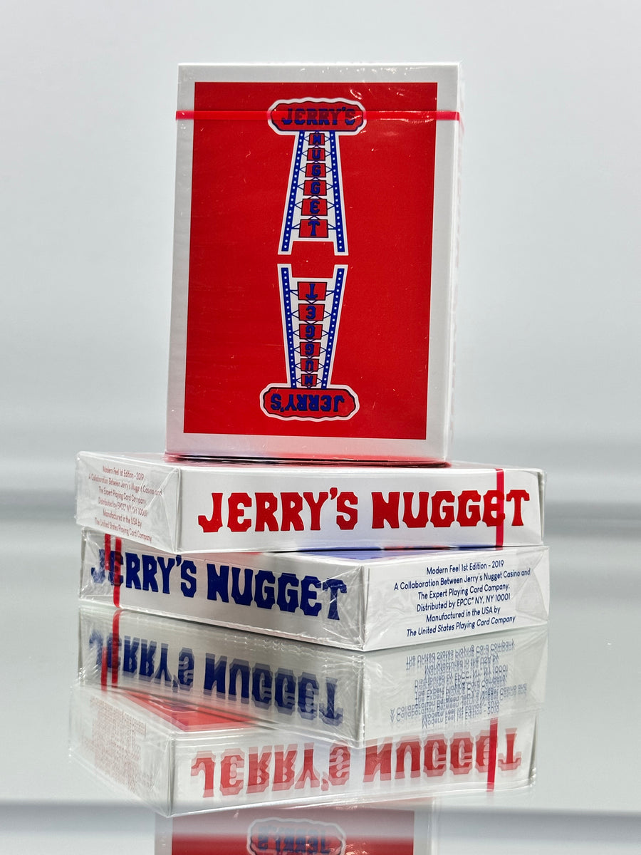 Modern Feel Jerry's Nuggets ( RED And Blue ) Playing Cards USPCC 1st Edition