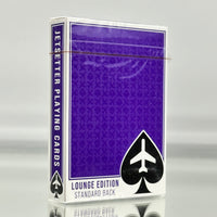 Jetsetter Lounge Purple Playing Cards EPCC