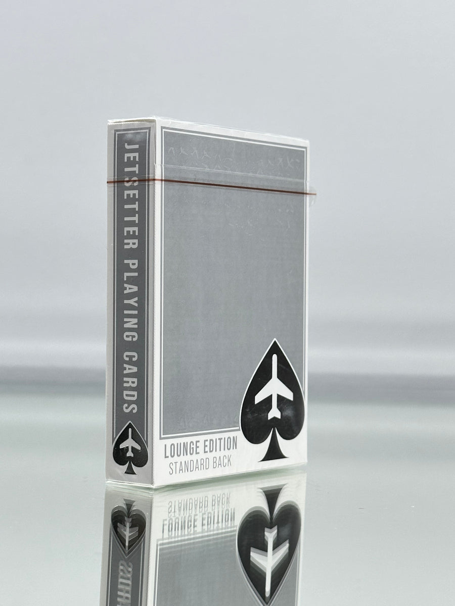 Jetsetter Jetway Silver Playing Cards EPCC