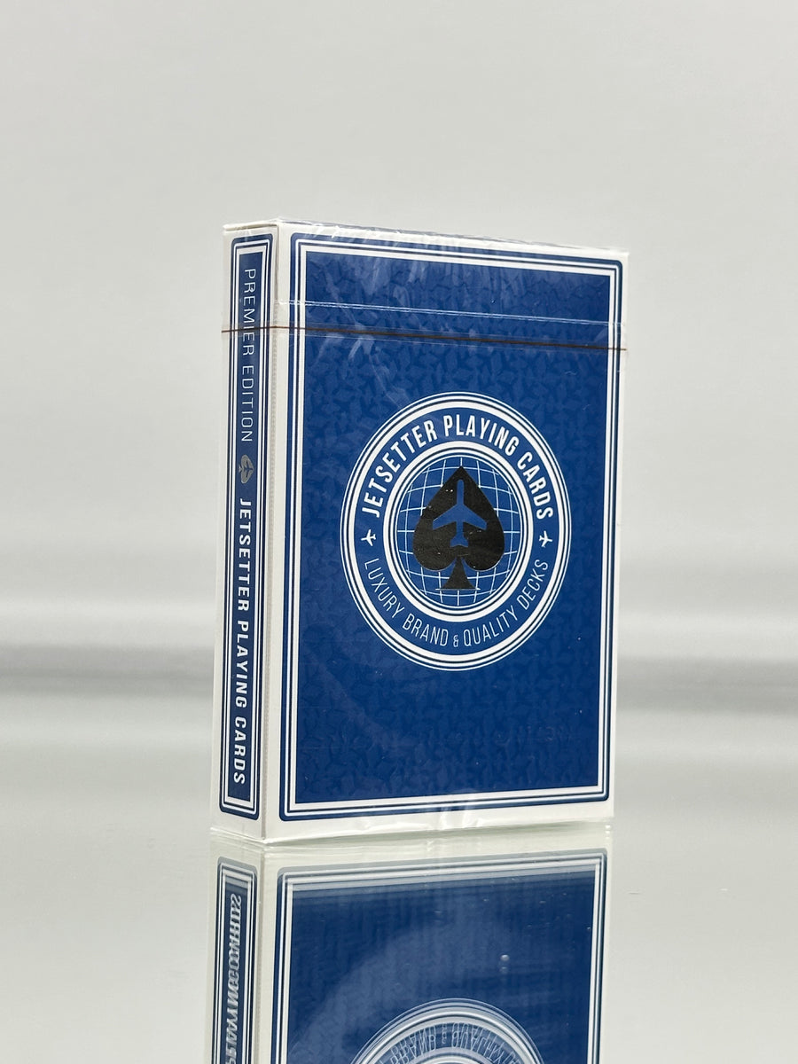 Jetsetter Blue Premier Edition Playing Cards EPCC