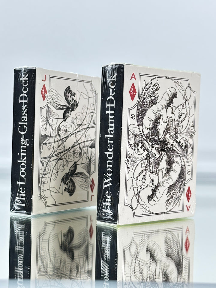 THE WONDERLAND and LOOKING GLASS Playing Cards Set (Limited Edition)