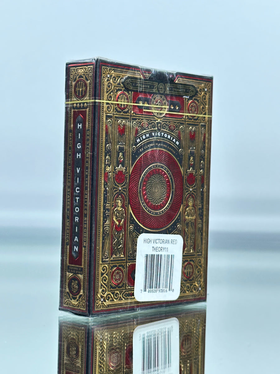 High Victorian Red Playing Cards USPCC