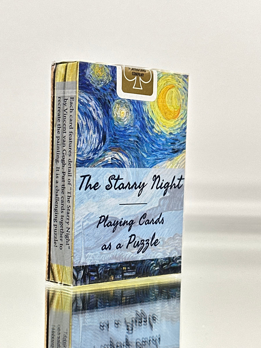 Starry Night Gold Gilded Playing Cards USPCC
