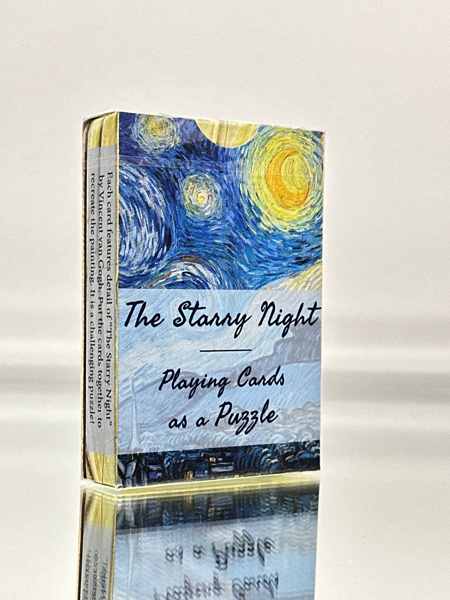 Starry Night Puzzle Playing Cards USPCC