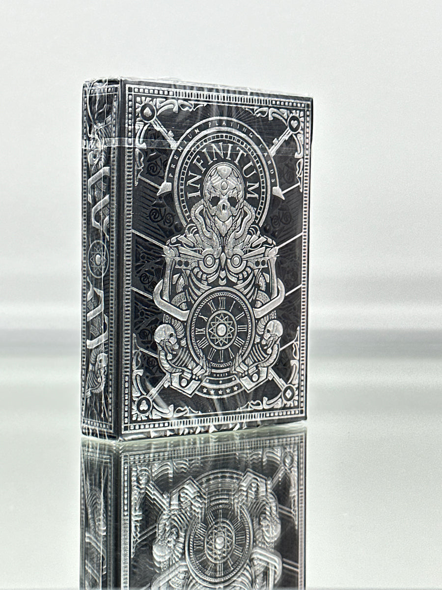 INFINITUM Ghost Playing Cards SET Of 3 WJPC (Midnight Black, Royal Blue, White)